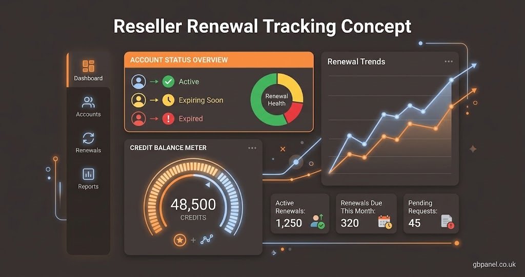 Reseller Renewal Tracking Concept