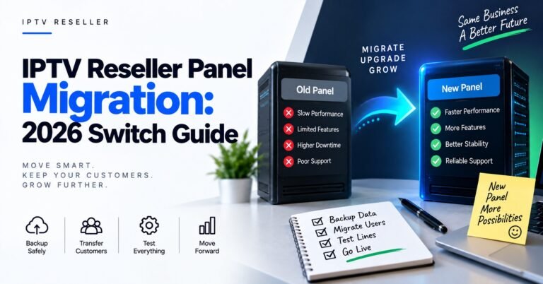 IPTV Reseller Panel Migration