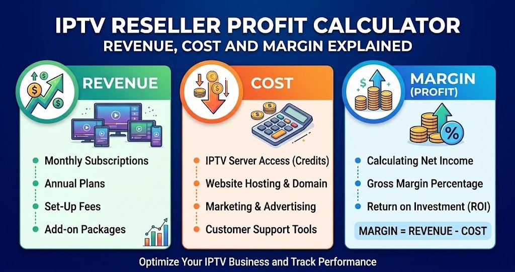 IPTV Reseller Profit Calculator