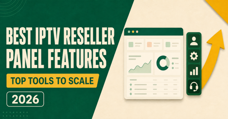Best IPTV Reseller Panel Features