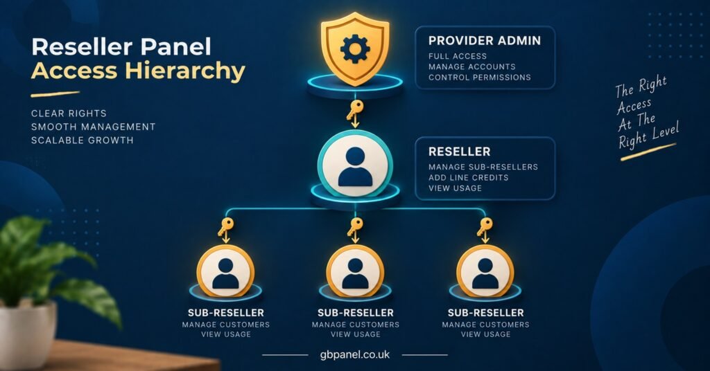 Reseller Panel Access Hierarchy