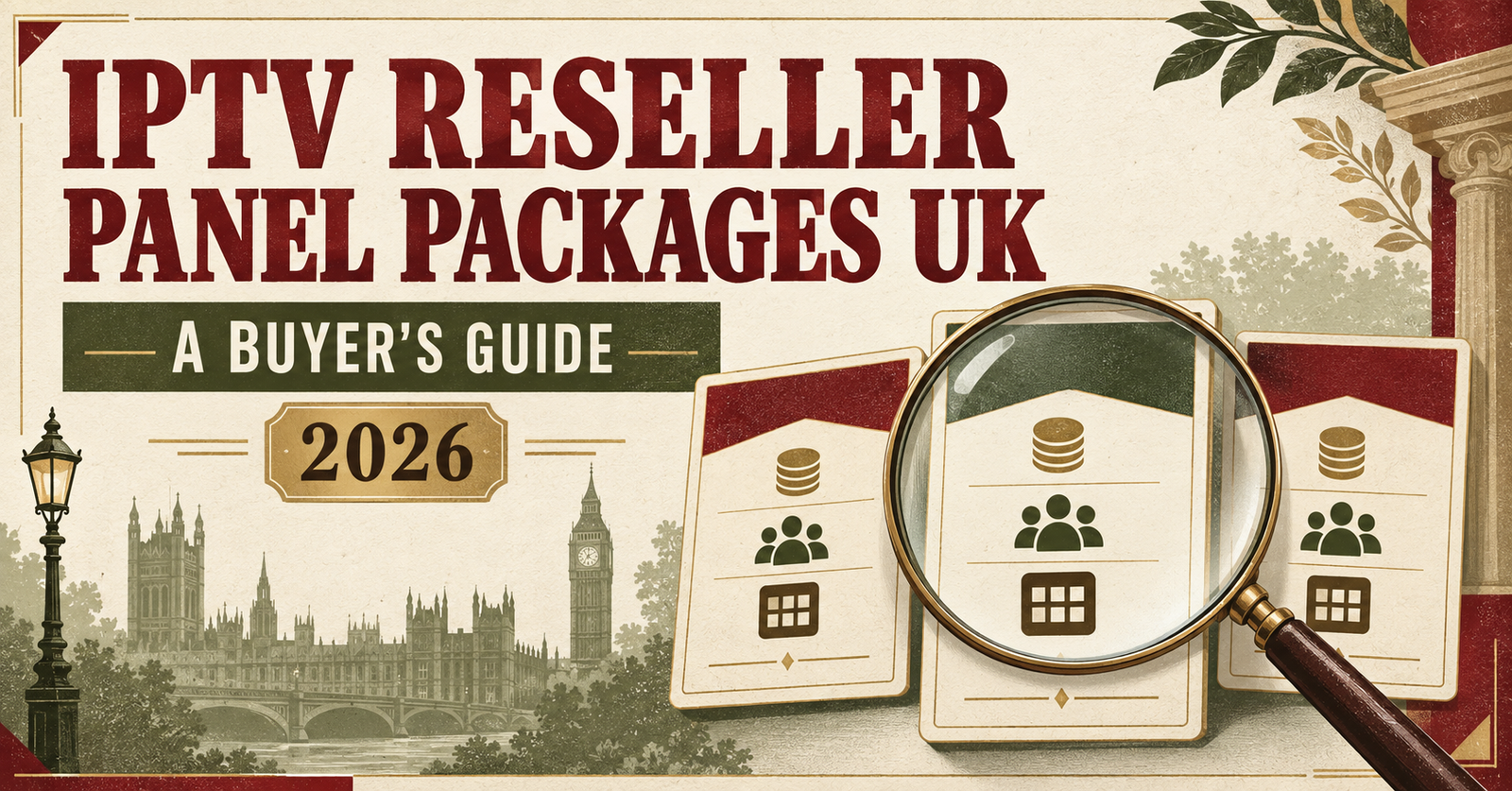 IPTV Reseller Panel Packages UK