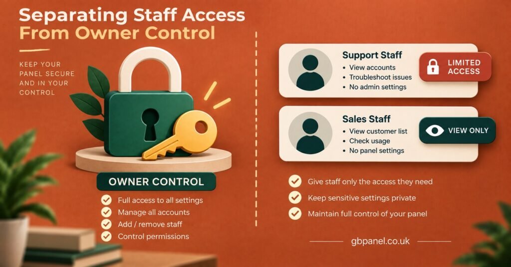 Separating Staff Access From Owner Control